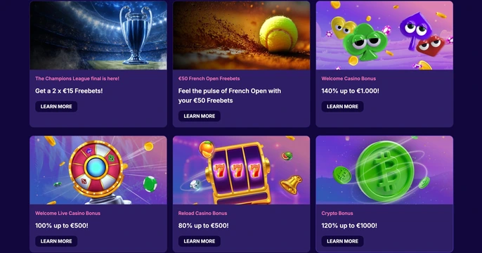 Blindluck Casino Bonus